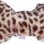 Pet and Dog Plush 6" Bone Toy, "Animal Print Group" (Available in 9 Animal Print options!)