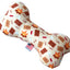 Pet and Dog Plush 6" Bone Toy, "Wanderlust Group" (Available in 6 different pattern options!)