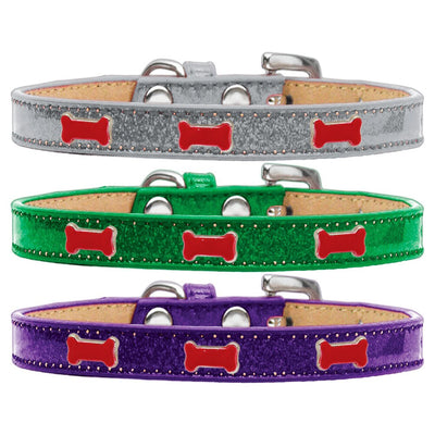 Dog, Puppy & Pet Widget Ice Cream Collar, "Red Bone"