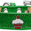 Christmas Dog, Puppy & Pet Widget Ice Cream Collar, "Red Cupcake"