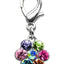 Lobster Claw Flower Charm