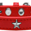 Dog, Puppy and Pet Widget Fashion Collar, "Red, White & Blue Stars"