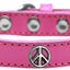 Dog, Puppy and Pet Widget Fashion Collar, "Peace Sign"