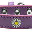 Dog, Puppy and Pet Widget Fashion Collar, "White Daisies"