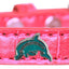 Dog, Puppy & Pet Designer Croc Widget Collar, "Dolphins"