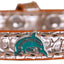 Dog, Puppy & Pet Designer Croc Widget Collar, "Dolphins"