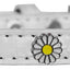 Dog, Puppy & Pet Designer Croc Widget Collar, "White Daisies"