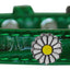 Dog, Puppy & Pet Designer Croc Widget Collar, "Pink Daisies"