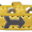 Dog, Puppy & Pet Designer Croc Widget Collar, "Arrows"