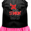 Dog Dress, Pet Dog & Cat Dress Screen Printed, "Love Your Stinkin Guts"