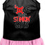 Dog Dress, Pet Dog & Cat Dress Screen Printed, "Love Your Stinkin Guts"