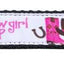 Pet Dog & Cat Nylon Collar or Leash, "Cowgirl Up"