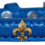 Dog, Puppy & Pet Designer Croc Widget Collar, "Bronze Fleur De Lis"