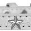 Dog, Puppy & Pet Designer Croc Widget Collar, "Silver Stars"