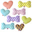 Pet and Dog Plush Heart or Bone Toy, "Plaids Group" (Available in different sizes, and 7 different pattern options!)