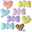 Pet and Dog Plush Heart or Bone Toy, "Plaids Group" (Available in different sizes, and 7 different pattern options!)