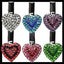 Dog, Puppy & Pet Clip On Grooming Accessory, "Heart Clip" (Available in 6 different colors!)