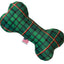 Pet and Dog Plush 6" Bone Toy, "Happy Holidays Group" (Available in 6 different pattern options!)