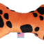 Pet and Dog Plush 6" Bone Toy, "Animal Print Group" (Available in 9 Animal Print options!)