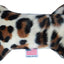 Pet and Dog Plush 6" Bone Toy, "Animal Print Group" (Available in 9 Animal Print options!)