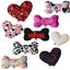 Pet and Dog Plush Heart or Bone Toy, "Valentine's Day Group" (Available in different sizes, and 8 different pattern options!)