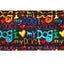 Pet Dog & Cat Nylon Collar or Leash, "I Love My Dog"