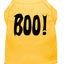 Halloween Pet Dog & Cat Shirt Screen Printed, "Boo!"