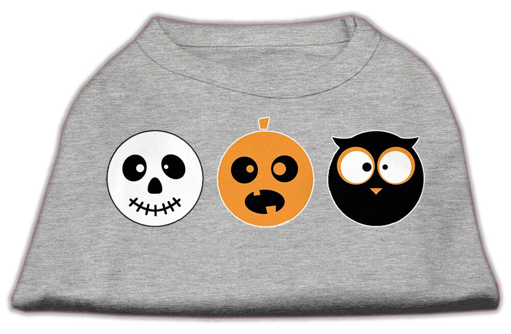 Halloween Pet Dog & Cat Shirt Screen Printed, "The Spook Trio"