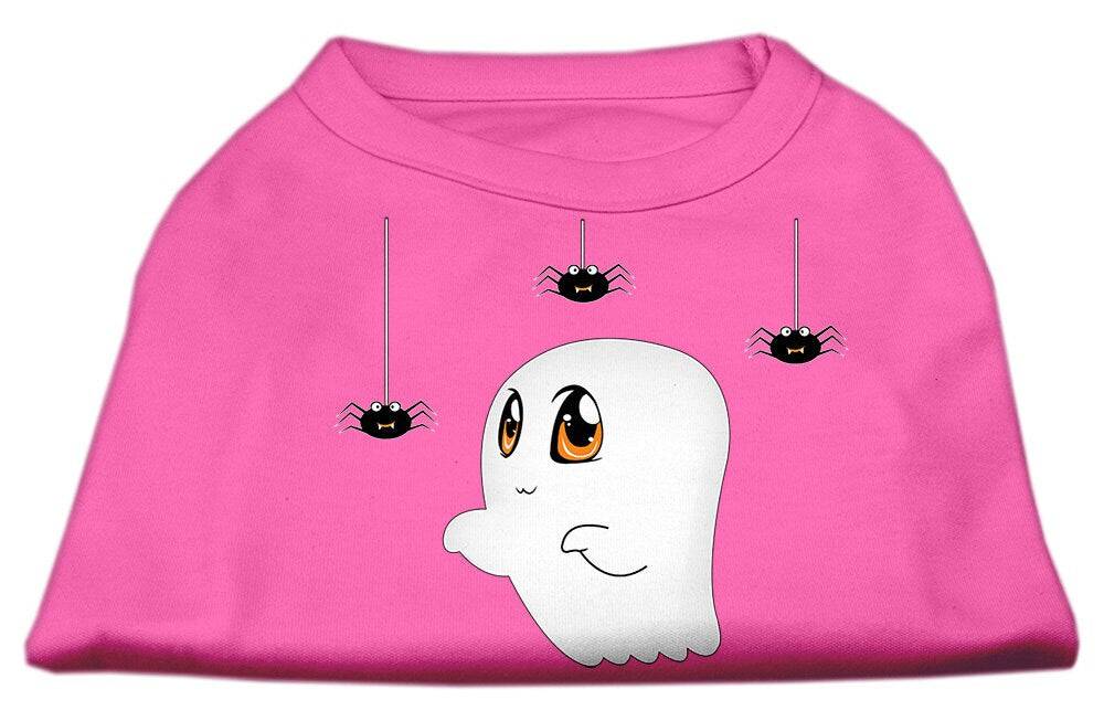 Halloween Pet Dog & Cat Shirt Screen Printed, "Sammy the Ghost"