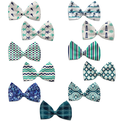 Pet, Dog and Cat Bow Ties, "Nautical Group" *Available in 10 different pattern options!*