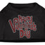 Pet Dog & Cat Shirt Rhinestone, "Happy Valentine's Day"