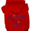 Birthday Pet Dog & Cat Hoodie Rhinestone, "Birthday Boy"