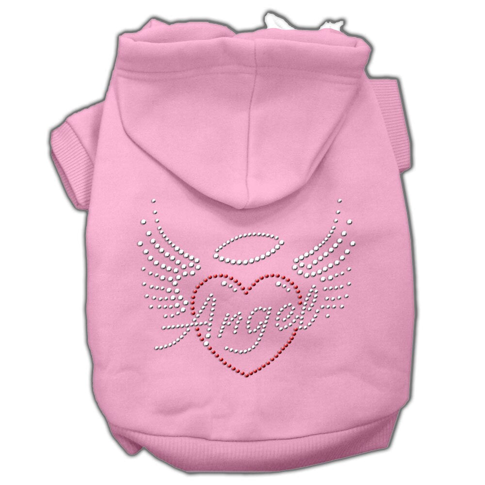 Pet, Dog & Cat Hoodie Rhinestone, "Angel Heart"