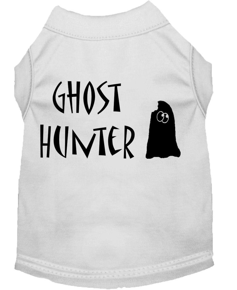 Halloween Pet Dog & Cat Shirt Screen Printed, "Ghost Hunter"