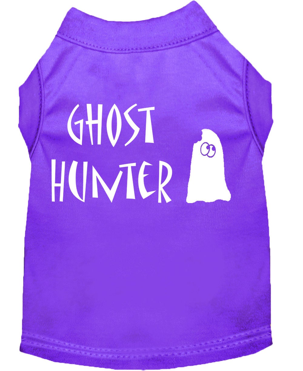 Halloween Pet Dog & Cat Shirt Screen Printed, "Ghost Hunter"