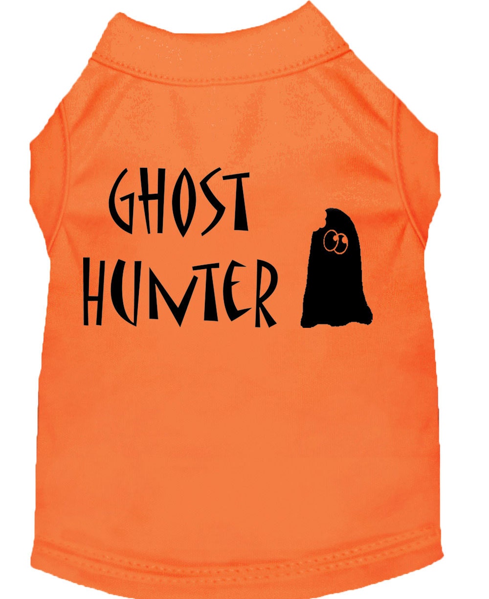 Halloween Pet Dog & Cat Shirt Screen Printed, "Ghost Hunter"