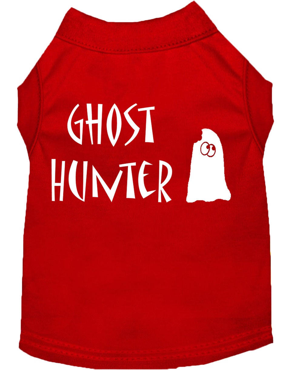 Halloween Pet Dog & Cat Shirt Screen Printed, "Ghost Hunter"