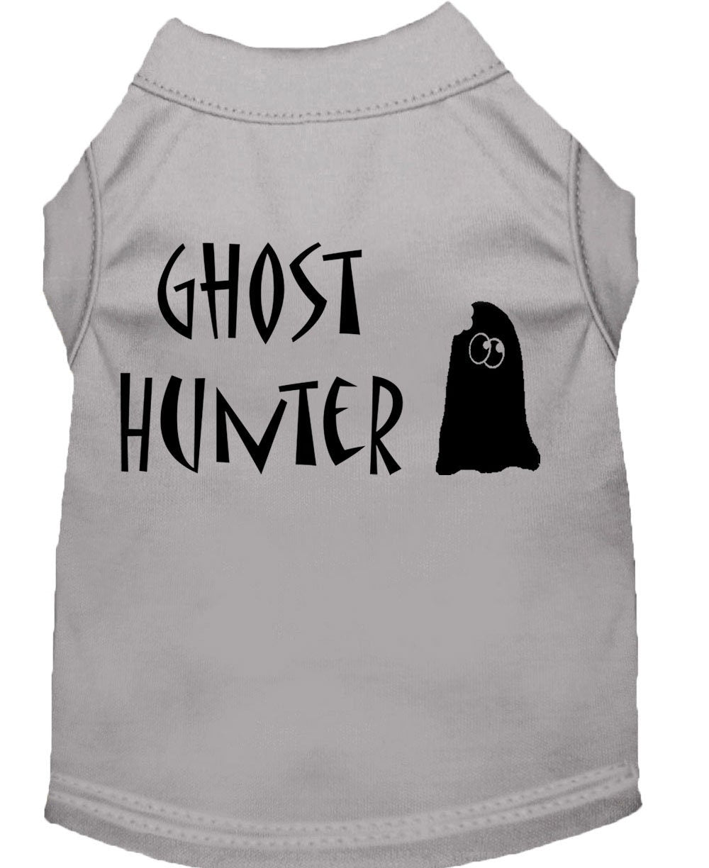 Halloween Pet Dog & Cat Shirt Screen Printed, "Ghost Hunter"