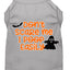 Halloween Pet Dog & Cat Shirt Screen Printed, "Don't Scare Me, I Poop Easily"