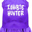 Halloween Pet Dog & Cat Dress Screen Printed, "Zombie Hunter"