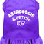 Dog Dress, Dog Dress, Screen Printed, "Aberdoggie & Fetch NY"