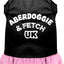 Dog Dress, Dog Dress, Screen Printed, "Aberdoggie & Fetch UK"