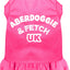 Dog Dress, Dog Dress, Screen Printed, "Aberdoggie & Fetch UK"