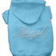 Pet, Dog & Cat Hoodie Rhinestone, "Angel"