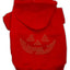 Halloween Pet Dog & Cat Hoodie Rhinestone, "Jack O' Lantern"