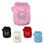 Christmas Pet Dog & Cat Hoodie Rhinestone, "Bow"