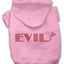 Pet, Dog & Cat Hoodie Rhinestone, "Evil"