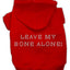 Pet, Dog & Cat Hoodie Rhinestone, "Leave My Bone Alone"