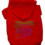 Pet, Dog & Cat Hoodie Rhinestone, "Mardi Gras"