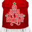 Christmas Pet Dog & Cat Dress Screen Printed, "Go Jesus, It's Your Birthday"